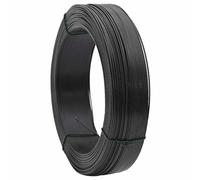 vidaXL Filo per Recinzioni Robusto Rivestimento in PVC Cavo per Legare Costruzioni Recinti 250 m 1,6/2,5 mm in Acciaio Zincato Antracite