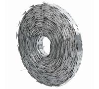 vidaXL Filo spinato 50 m BTO-22 Acciaio zincato a caldo