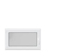 vidaXL Finestra da cantina "RISOR" 100x50 cm anta ribalta DIN sinistra bianca