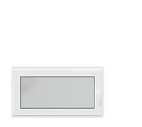 vidaXL RISOR - Finestra seminterrata Antracite 110 x 70 cm - Telaio in PVC Tilt&Turn, triplo vetro termico, ventilazione inclinabile e oscillante, sistema di bloccaggio sicuro per cantina, garage