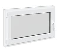 vidaXL Finestra per Soffitta RISOR 100 x 60 cm PVC e Vetro Antracite, Solaio, Isolamento Termico Moderno, Finestre Energy Efficient, Fissaggi in Vetro PVC Silenziati