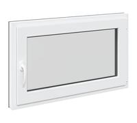 vidaXL Finestra per Soffitta RISOR 100 x 70 cm PVC e Vetro Antracite, Finestra seminterrato moderna, vetro resistente in PVC, efficiente dal punto di vista energetico, isolamento termico