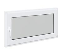vidaXL Finestra per Soffitta RISOR 110 x 70 cm PVC e Vetro Bianco, Solaio, Isolamento Termico Moderno, Finestre Energy Efficient, Fissaggi in Vetro PVC Silenziati