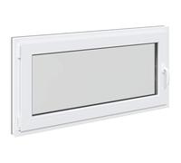 vidaXL Finestra per Soffitta RISOR 120 x 60 cm PVC e Vetro Antracite, Finestra seminterrato moderna, vetro resistente in PVC, efficiente dal punto di vista energetico, isolamento termico