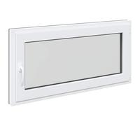 vidaXL Finestra per Soffitta RISOR 120 x 60 cm PVC e Vetro Antracite, Finestra seminterrato moderna, vetro resistente in PVC, efficiente dal punto di vista energetico, isolamento termico