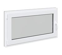 vidaXL Finestra per Soffitta RISOR 120 x 60 cm PVC e Vetro Antracite, Finestra seminterrato moderna, vetro resistente in PVC, efficiente dal punto di vista energetico, isolamento termico