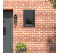 vidaXL Finestra per Soffitta RISOR 50 x 75 cm PVC e Vetro Antracite