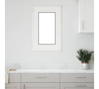 vidaXL Finestra per Soffitta RISOR 50 x 75 cm PVC e Vetro Bianco