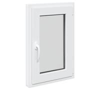 vidaXL Finestra seminterrato a ribalta e scorrimento RISOR 50 x 75 cm