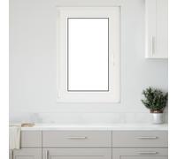 vidaXL Finestra per Soffitta RISOR 60 x 80 cm PVC e Vetro Bianco