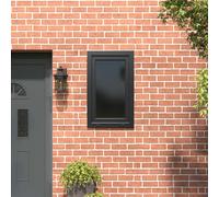 vidaXL Finestra per Soffitta RISOR 60 x 90 cm PVC e Vetro Antracite