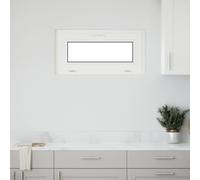 vidaXL Finestra per Soffitta RISOR 80 x 40 cm PVC e Vetro Bianco