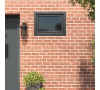vidaXL Finestra per Soffitta RISOR 80 x 60 cm PVC e Vetro Antracite
