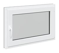 vidaXL Finestra per Soffitta RISOR 90 x 60 cm PVC e Vetro Antracite, Solaio, Isolamento Termico Moderno, Finestre Energy Efficient, Fissaggi in Vetro PVC Silenziati