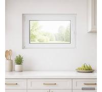 vidaXL Finestra per Soffitta RISOR 95 x 50 cm PVC e vetro trasparente