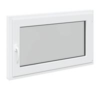 vidaXL Finestra per Soffitta RISOR 100 x 50 cm PVC e Vetro Bianco, Solaio, Isolamento Termico Moderno, Finestre Energy Efficient, Fissaggi in Vetro PVC Silenziati