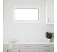 vidaXL Finestra seminterrato a ribalta e scorrimento RISOR 100 x 70 cm
