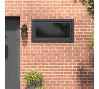 vidaXL Finestra per soffitta RISOR 110 x 50 cm PVC Vetro Antracite isolamento termico