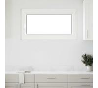 vidaXL Finestra Seminterrato RISOR 110x50 cm Anta Ribalta DIN Destra