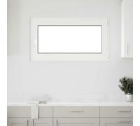 vidaXL Finestra Seminterrato RISOR 110x60 cm Anta Ribalta DIN Destra, Finestra di Uscita, Finestra della tramoggia, Finestra nel seminterrato
