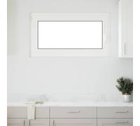 vidaXL Finestra Seminterrato RISOR 110x60 cm Anta Ribalta DIN Sinistra