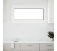 vidaXL Finestra Seminterrato RISOR 120x60 cm Anta Ribalta DIN Sinistra, Finestra di Uscita, Finestra della tramoggia, Finestra nel seminterrato