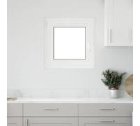 vidaXL Finestra Seminterrato RISOR 60x60 cm Anta Ribalta DIN Sinistra