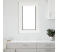 vidaXL Finestra Seminterrato RISOR 60x90 cm Anta Ribalta DIN Sinistra