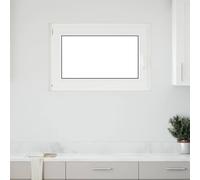 vidaXL Finestra Seminterrato RISOR 90x60 cm Anta Ribalta DIN Sinistra