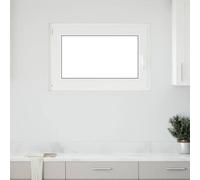 vidaXL Finestra Seminterrato RISOR 90x60 cm Anta Ribalta DIN Sinistra, Finestra di Uscita, Finestra della tramoggia, Finestra nel seminterrato