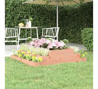 vidaXL Fioriera 110x110x27 cm in Legno Massello di Douglas