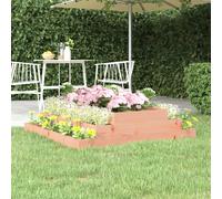 vidaXL Fioriera 110x110x27 cm in Legno Massello di Douglas