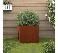 vidaXL Fioriera 42x40x39 cm Acciaio Corten