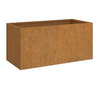 vidaXL Fioriera 62x30x29 cm Acciaio Corten