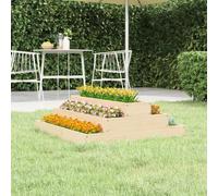 vidaXL Fioriera 80x80x27 cm in Legno Massello di Pino