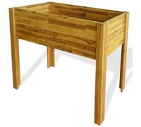 VIDAXL - Fioriera Alta Da Giardino In Legno Massello Di Acacia