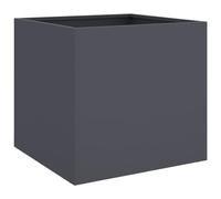 vidaXL Fioriera Antracite 49x47x46 cm in Acciaio