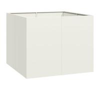 vidaXL Fioriera 100x100x80 cm in acciaio – Vaso per piante, letto rialzato