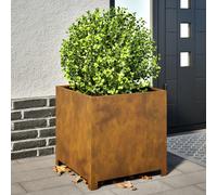 vidaXL Fioriera da Giardino 50x50x50 cm in Acciaio Corten