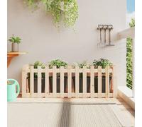 vidaXL Fioriera da Giardino a Recinzione 150x50x50cm in Massello Pino