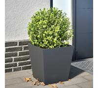 vidaXL Fioriera da Giardino Antracite 40x40x40 cm in Acciaio