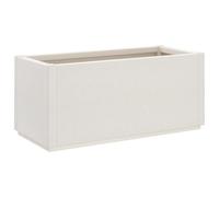 vidaXL Fioriera da Giardino Bianca 80x36x35 cm in PP