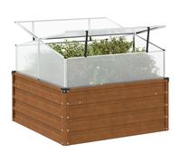 vidaXL Fioriera da Giardino con Acciaio Corten per Serra