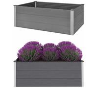 VIDAXL - Fioriera Da Giardino In Wpc 150x100x54 Cm Grigia