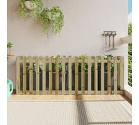 AX Fioriera Rialzata 200x50x70cm Marrone Piante Fiori Rustico Giardino 0K 832516