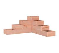 VIDAXL - Fioriera Giardino 4 Ripiani 80,5x79x36cm Legno Massello Douglas
