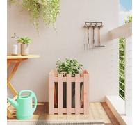 vidaXL Fioriera Giardino Design Recinzione 50x50x50cm Massello Douglas