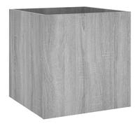 vidaXL Fioriera Grigio Sonoma 40x40x40 cm in Legno Multistrato
