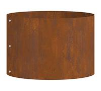 vidaXL Fioriera in Acciaio Corten Acciaio corten Acciaio Corten Media
