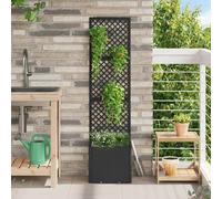 vidaXL Vasi da Giardinaggio Decorativi per Esterni | Vasi Moderni per Giardino | Vasi in Metallo per Terrazza e Balcone | Tocchi Industriali | Contenitori per Piante